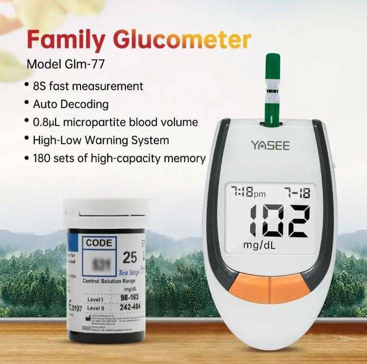 Glucomètre numérique électrique pour le diabète