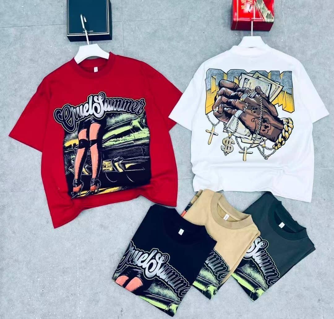 T-shirts graphiques tendances