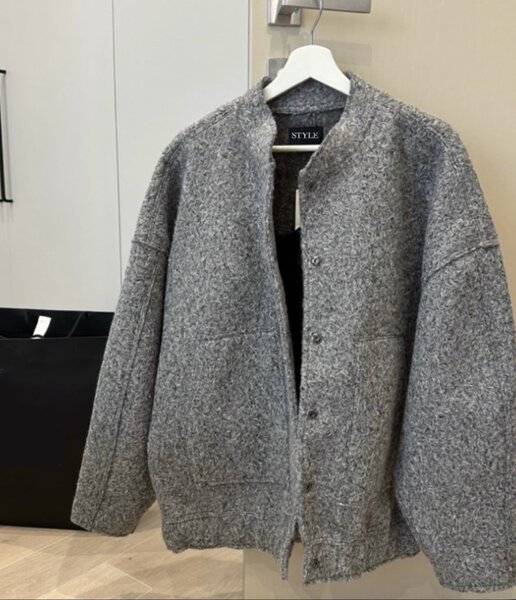 Серый бомбер