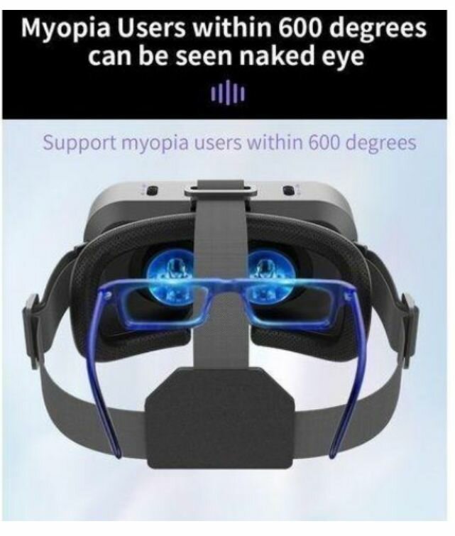 Casque VR Virtual Reality 360°