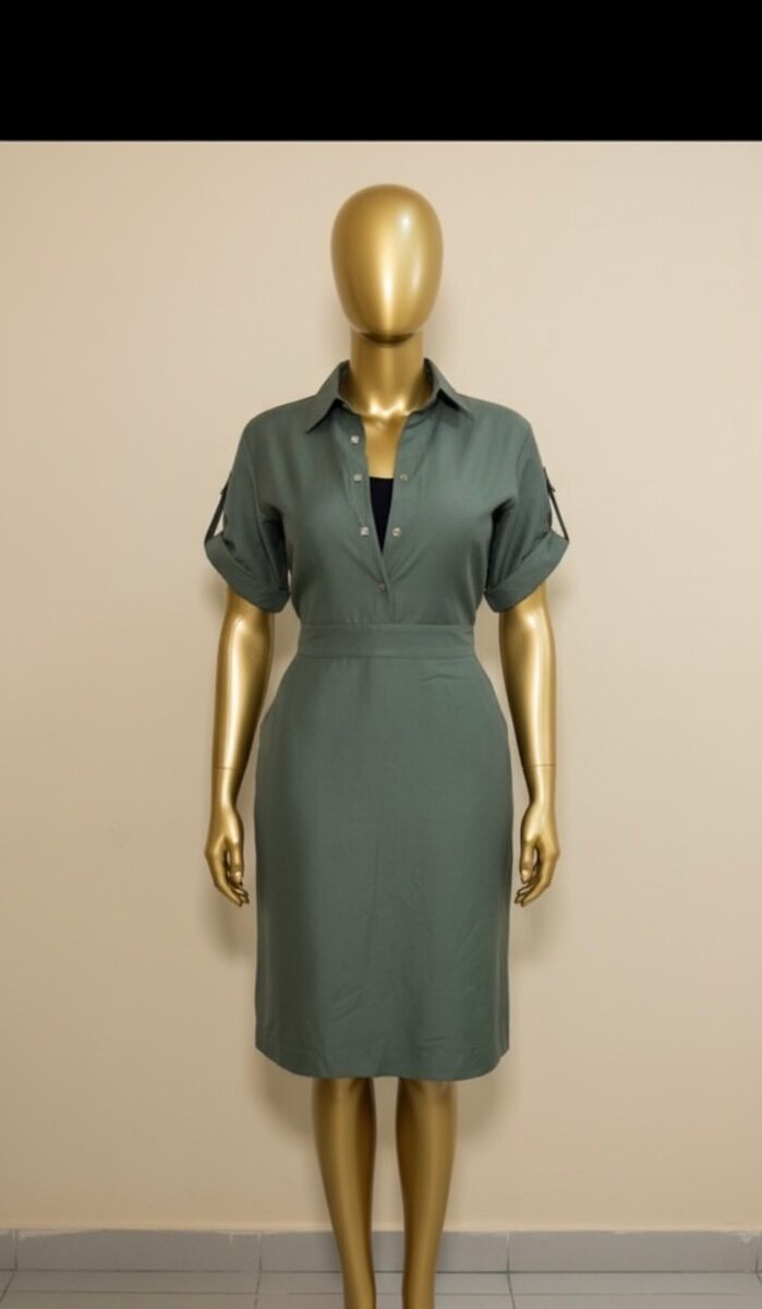 Robe Chemise Élégante Femme