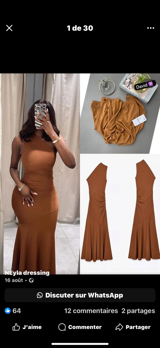 Robe moulante élégante femme