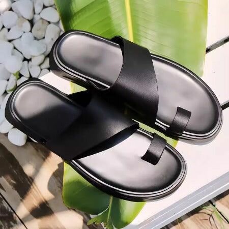 Sandales en cuir élégantes