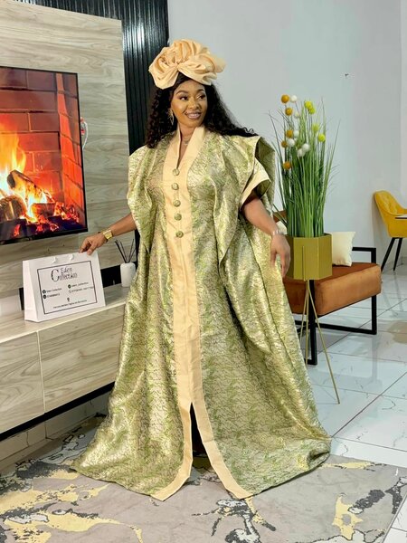 BOUBOU BROCARD et JACQUARD or