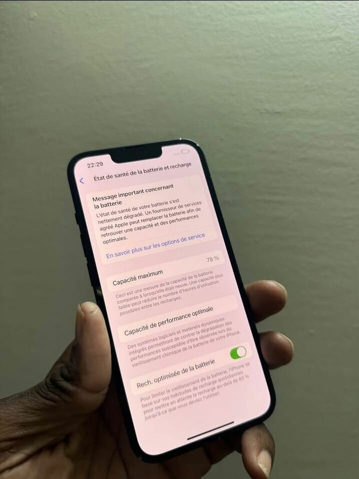 iPhone 13 Noir - 128 Go