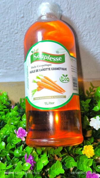 Huile de Carotte Bio 1L