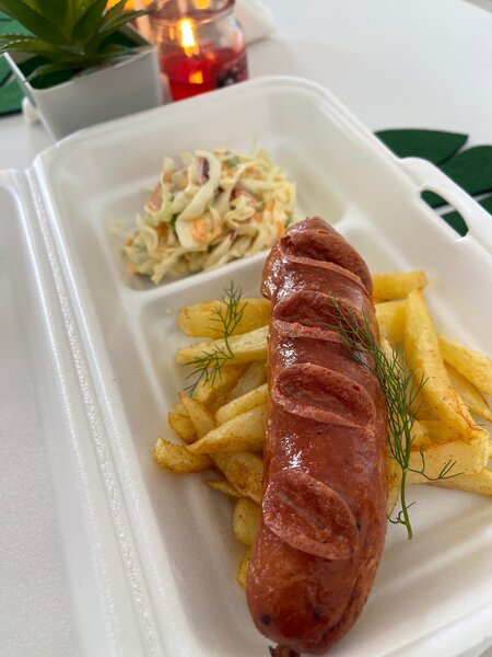 Hungarian Sausage and Chips