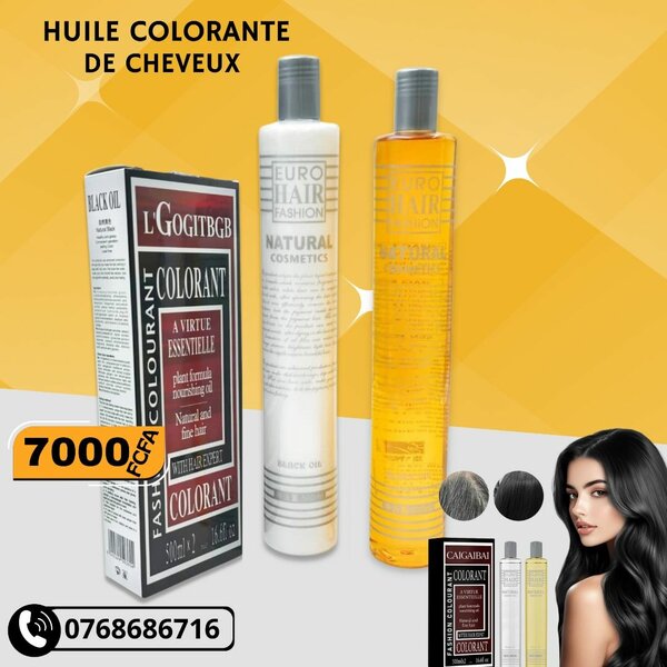 Huile Colorante Cheveux