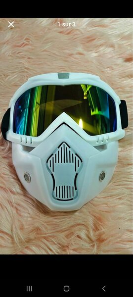 Masque Moto avec Visière