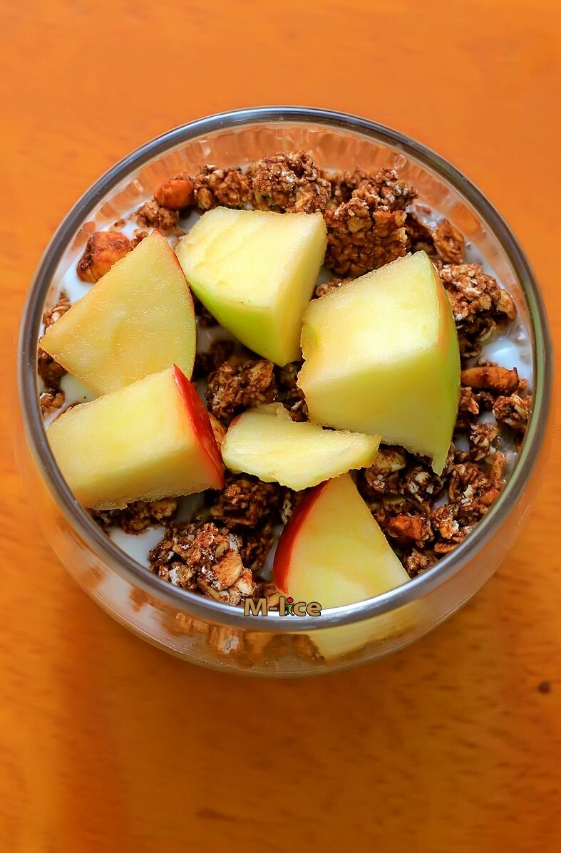 Granola chocolat noix