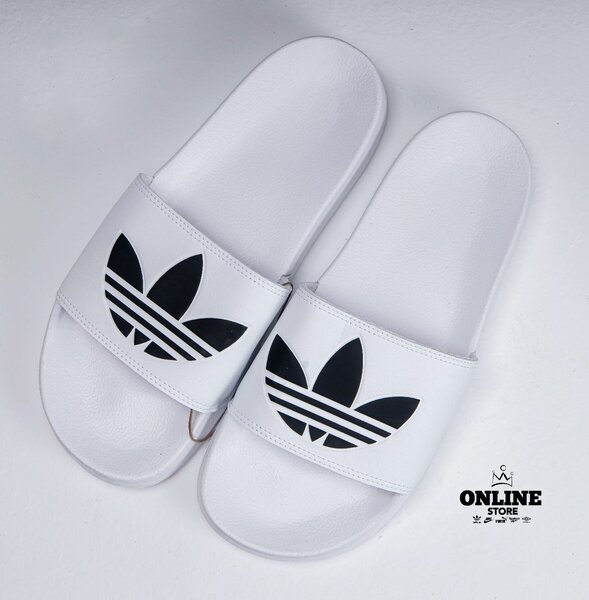 Adidas lite slide blanc