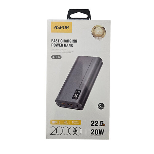 Aspor power bank 20000MAh