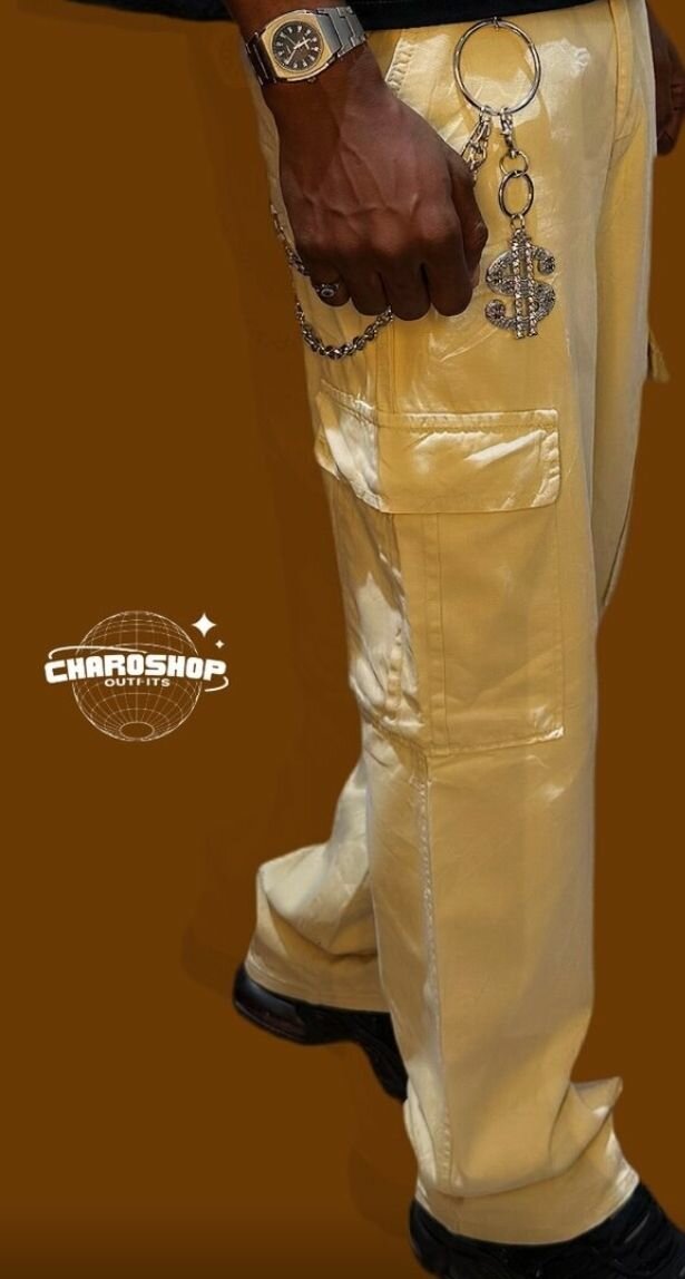 Pantalon cargo élégant homme