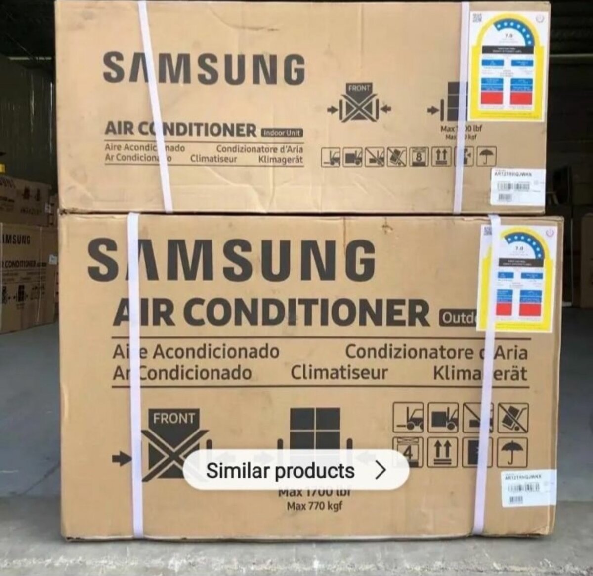 Samsung air conditioner/1.5hp