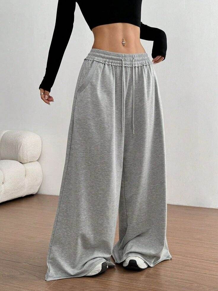 Pantalon Large Confort Femme