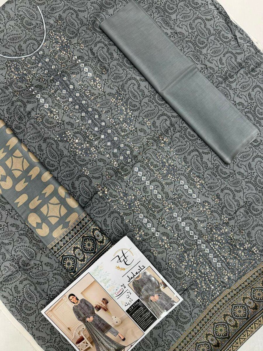 Rijaz Fashion Embroidery Lawn