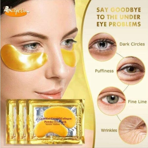 Patchs Yeux Collagène Or