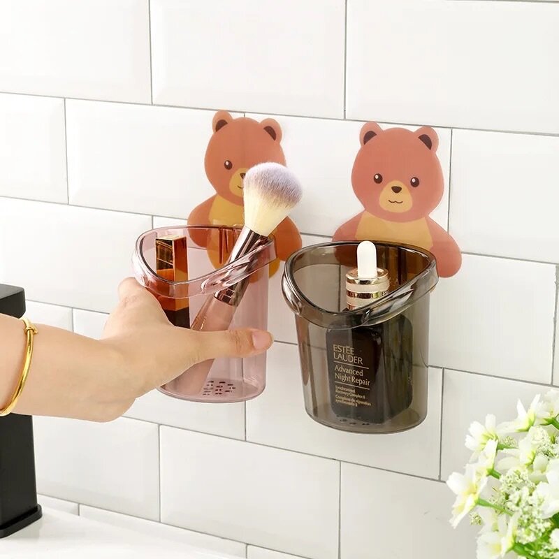 Teddy bear cup holder