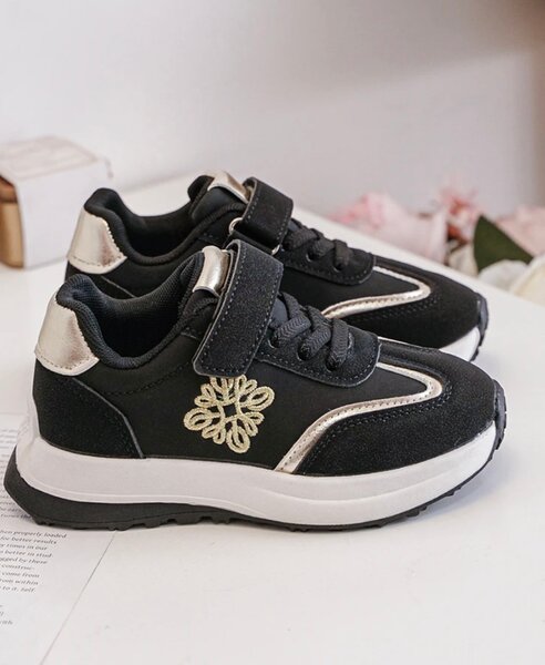 Baskets Enfant Mode Noire