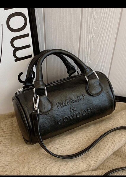 Sac bandoulière cylindre élégant