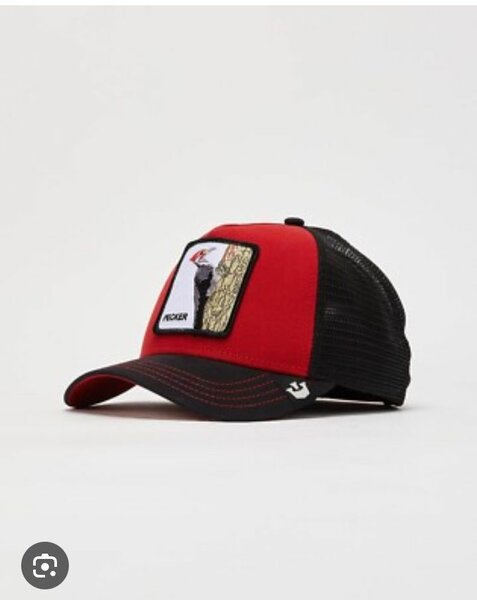Casquette Trucker Rouge Noire