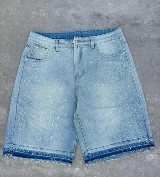 Short en jean pour homme