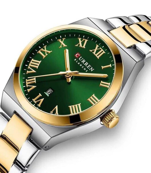 Montre chic en acier inoxydable