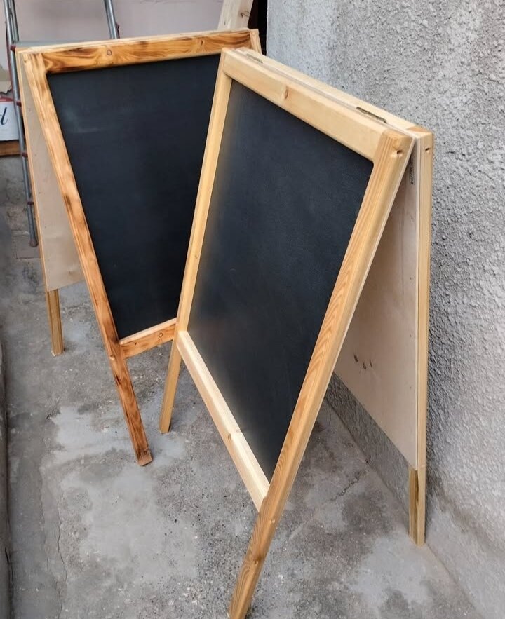 Меловые штендеры, доски и другое Новые меловые штендеры каче