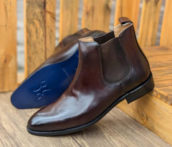 Leather formal shoes