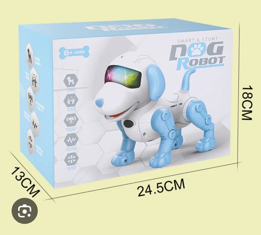 Robot chien interactif enfant
