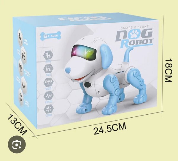 Robot chien interactif enfant