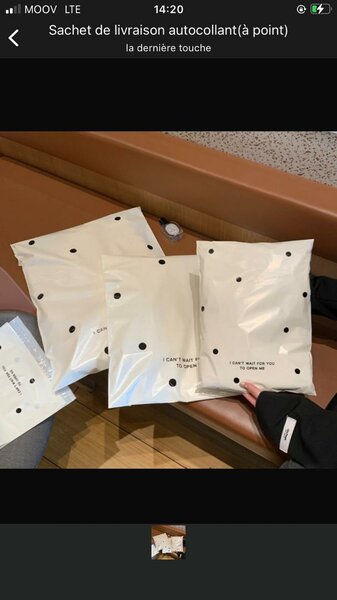 Sachets de livraison autoadhésifs