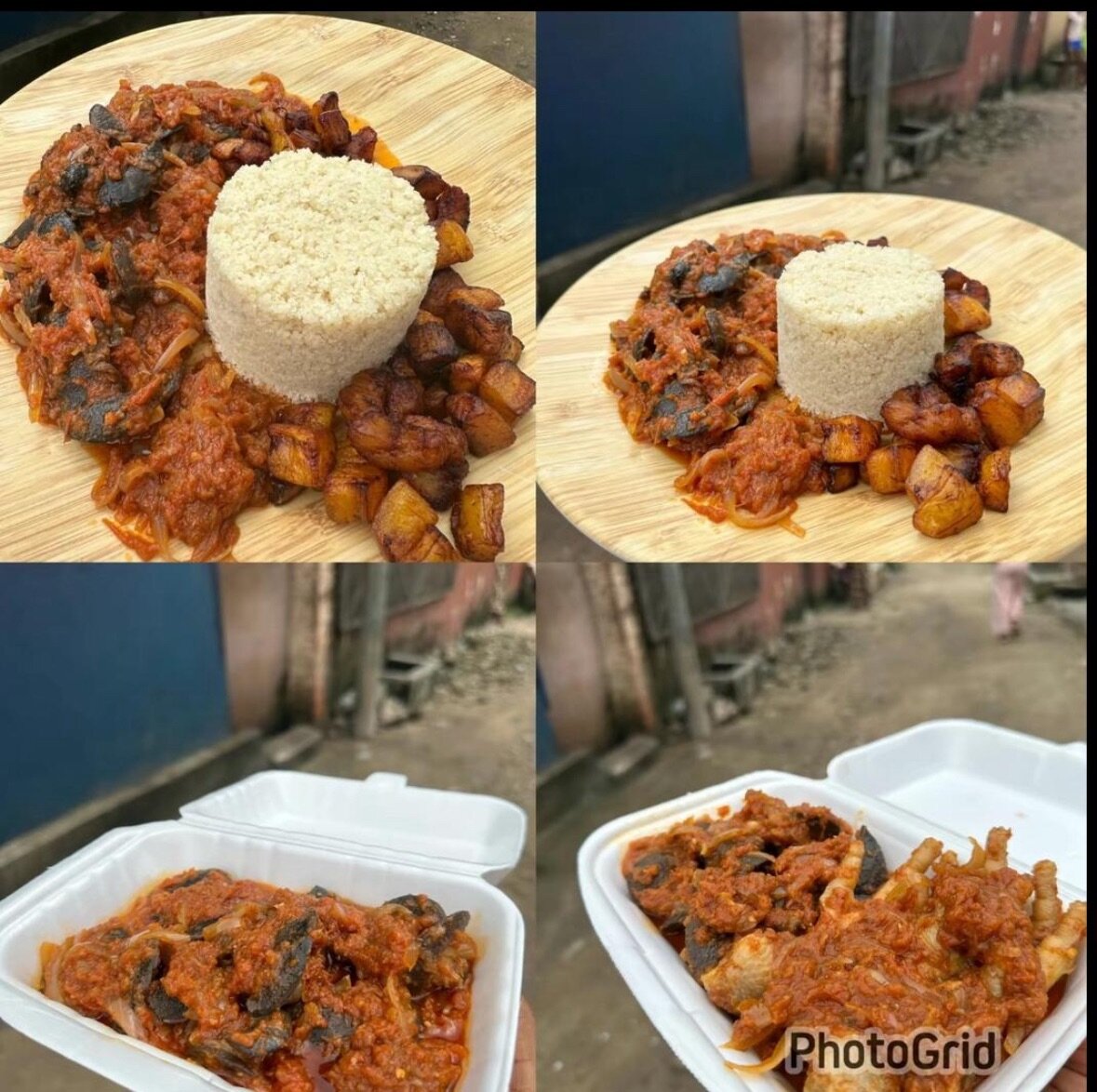 Savoureux Repas Africain Épicé