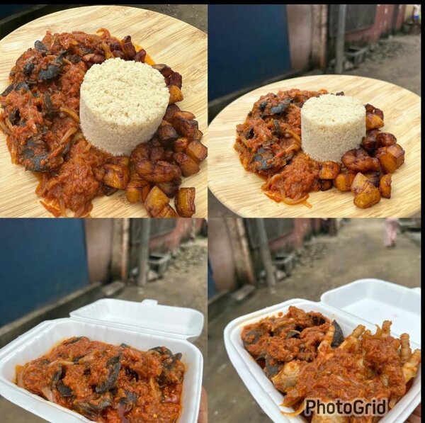 Savoureux Repas Africain Épicé