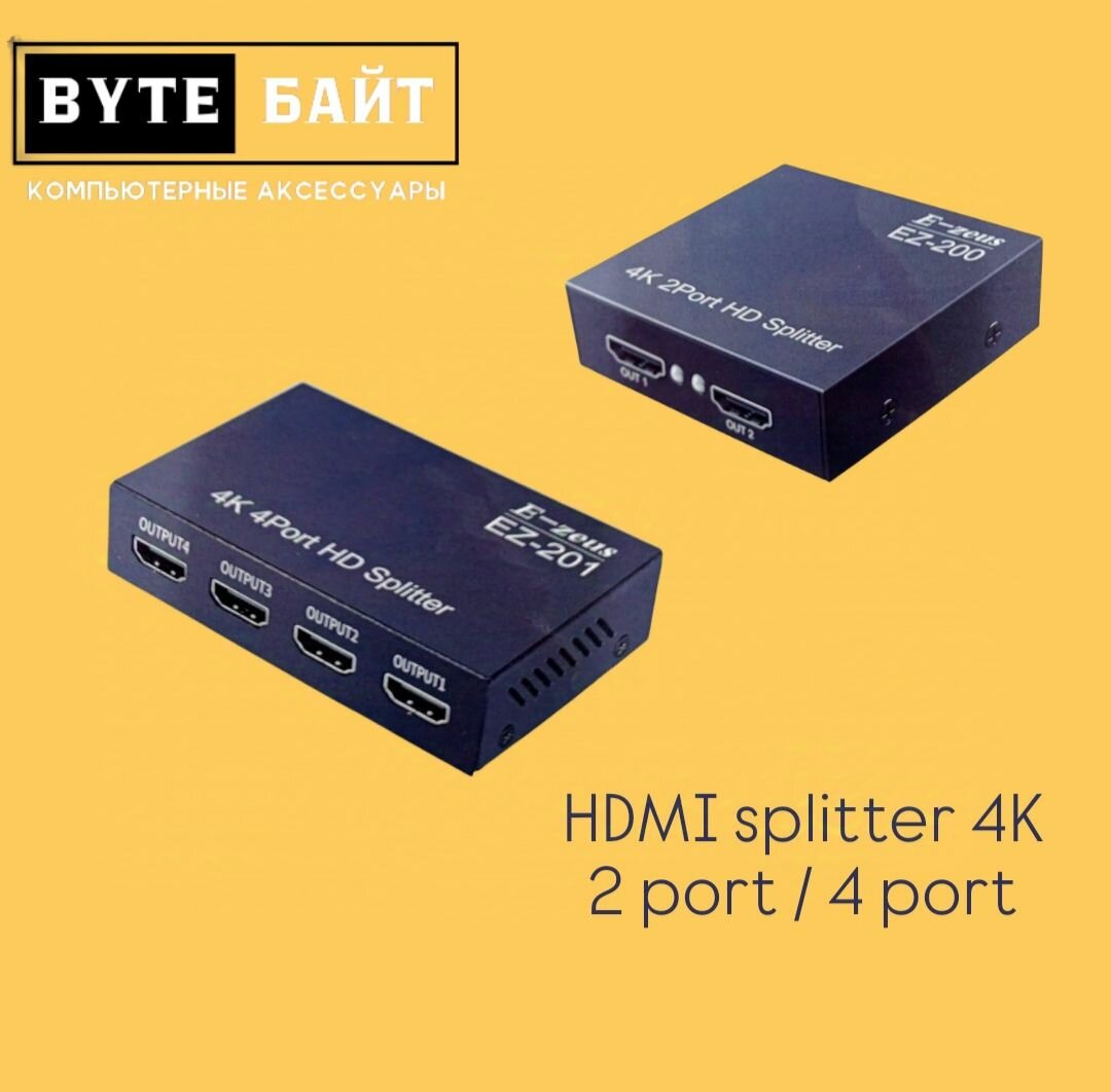 HDMI splitter 2 port