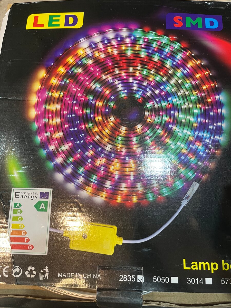 Guirlande LED multicolore