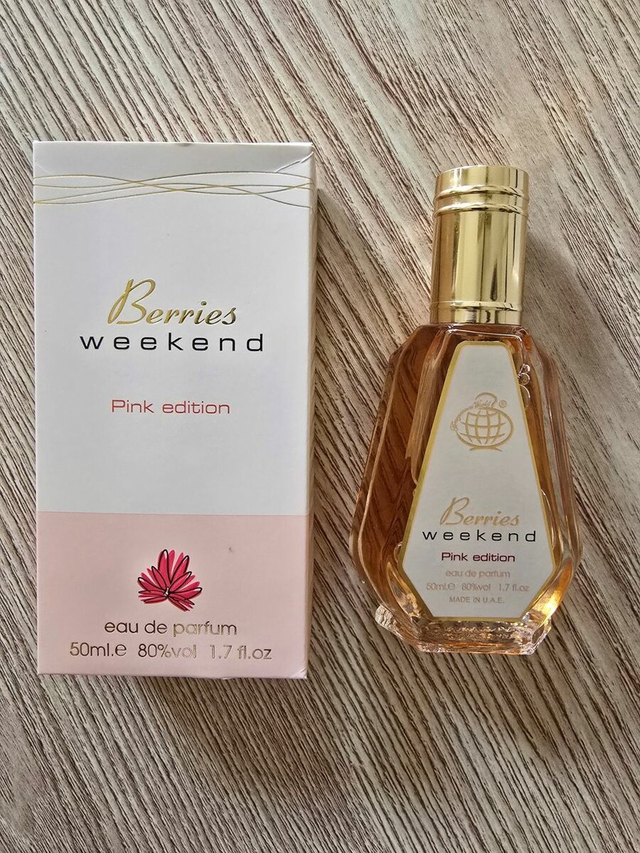 Fragrance world Berries Weekend eau de parfum 50ml