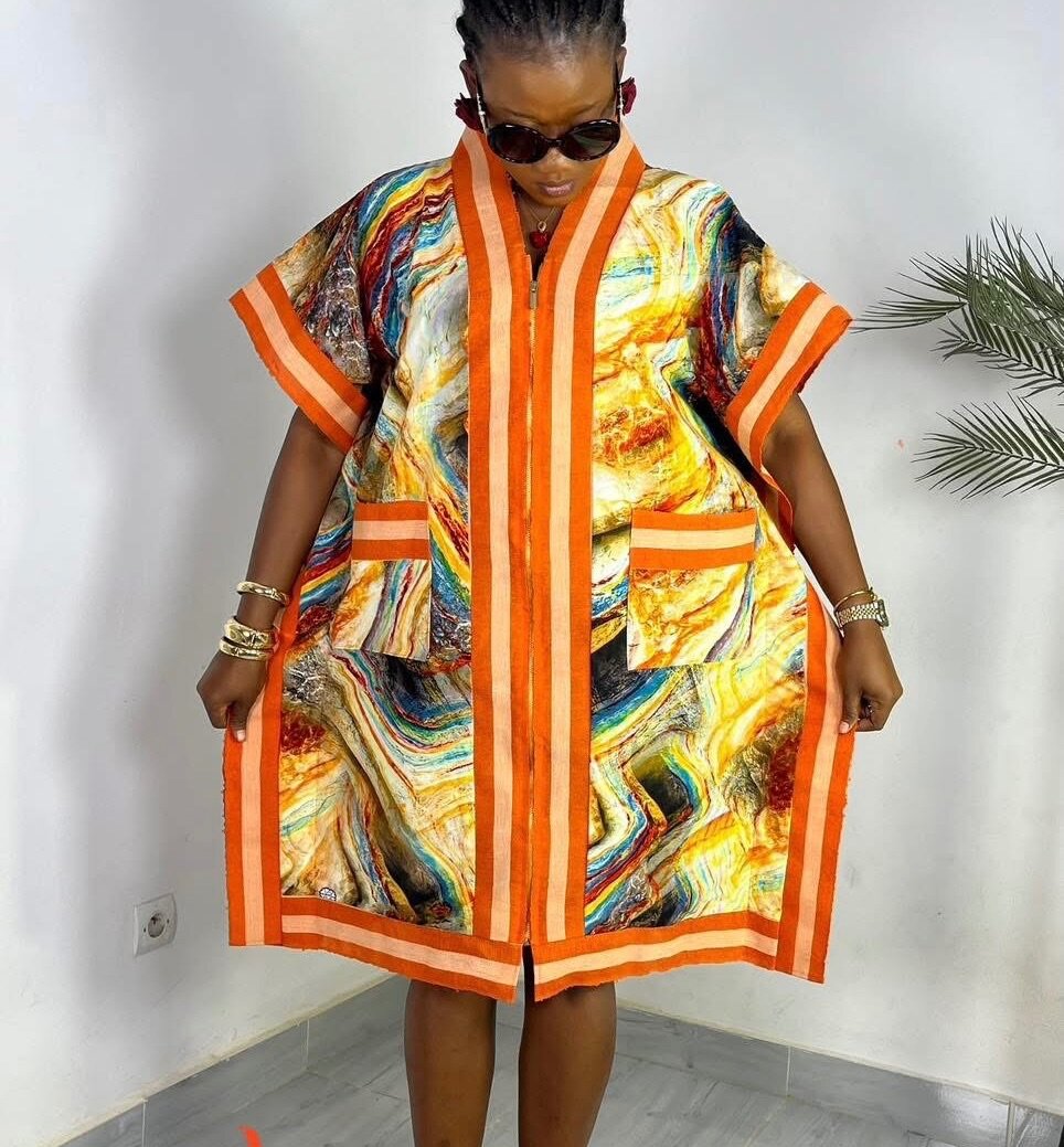 Caftan Africain  nigeriaColoré