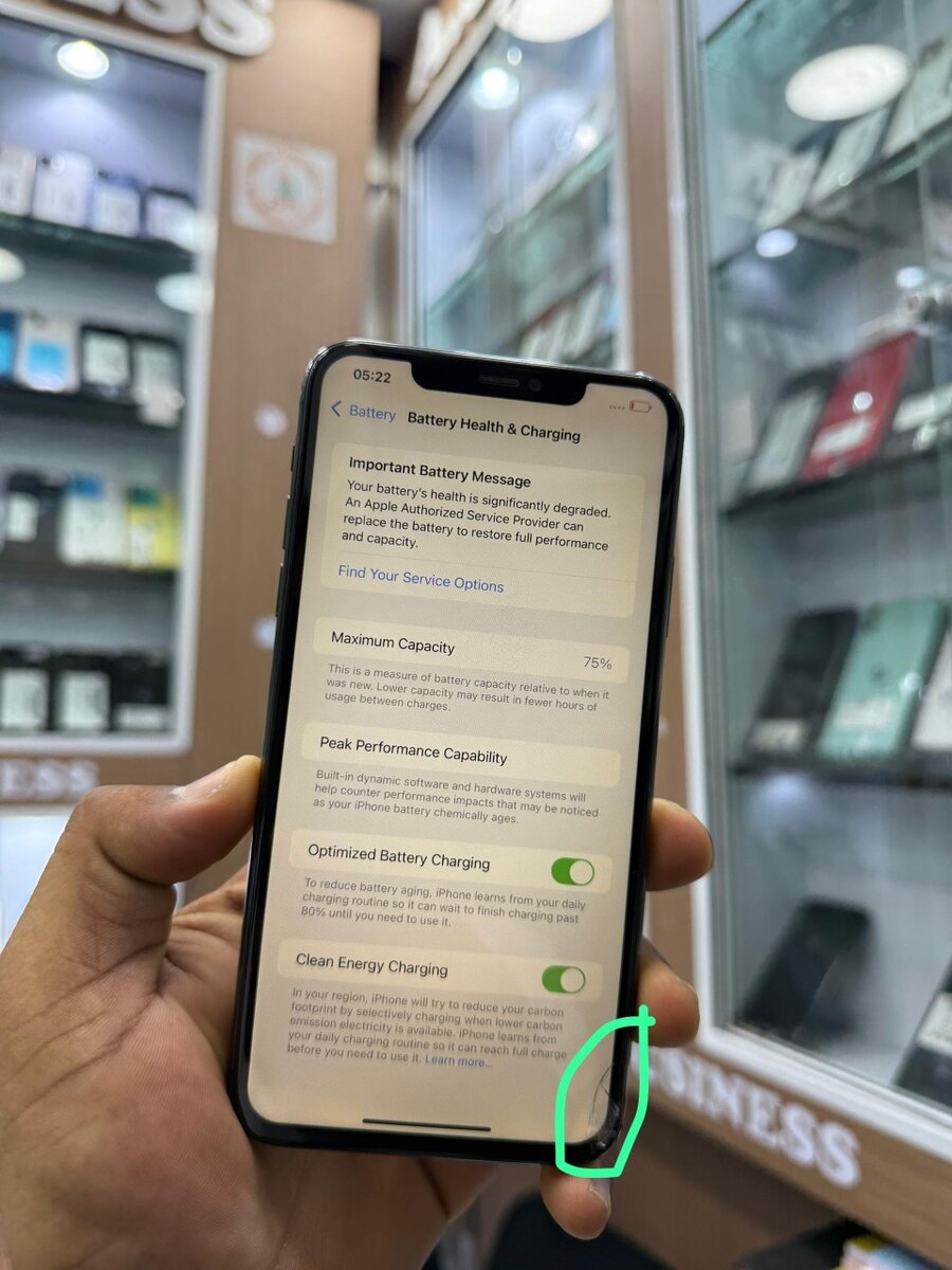 11 pro max sans Face ID écran