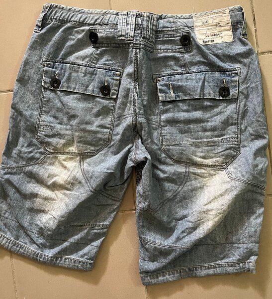 Shorts cargo denim pour hommes