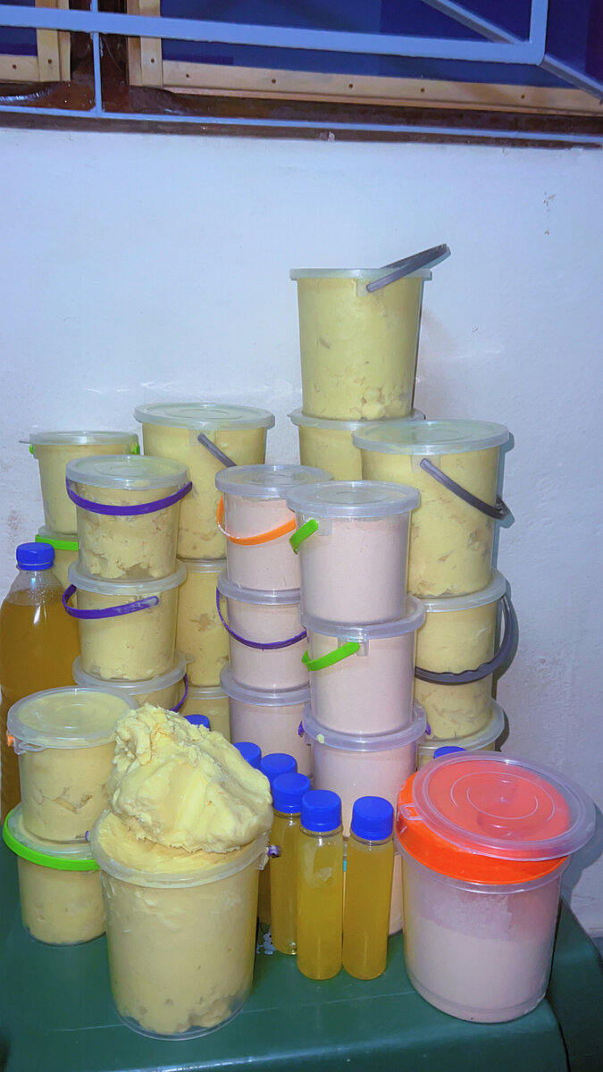 Huile de palmiste et beurre de