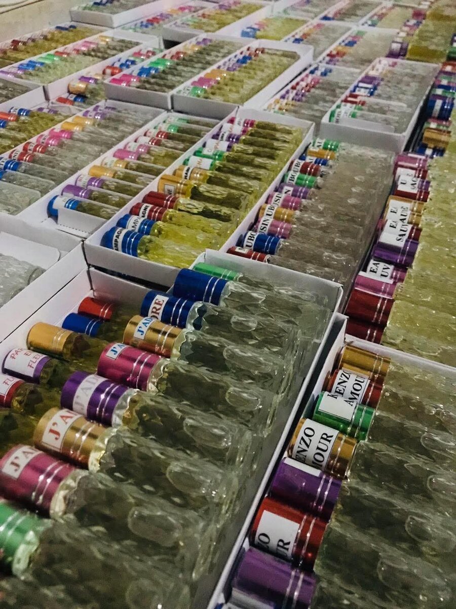 Coffret d'huiles parfumées