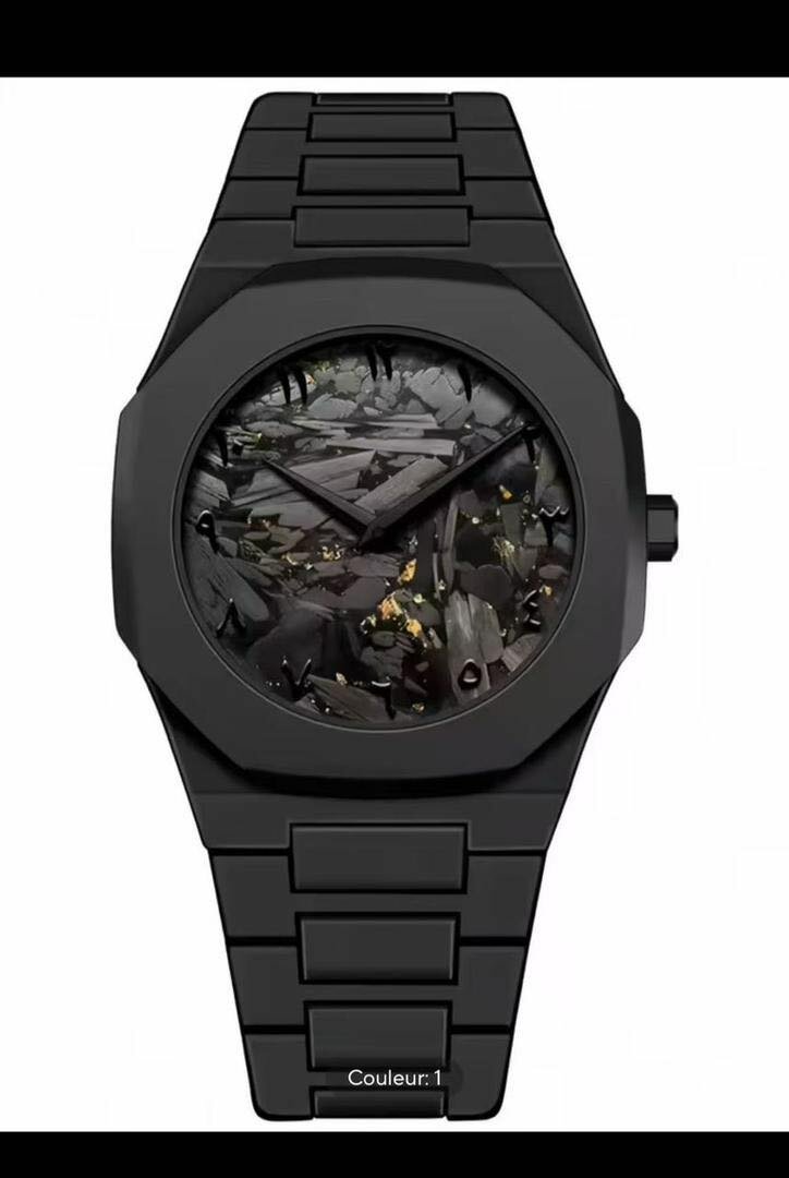 Montre Homme Noir Élégante