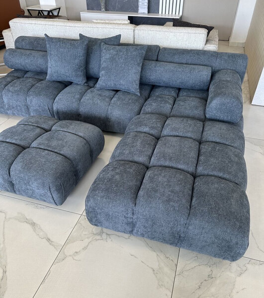 Canapé d'angle modulaire moderne