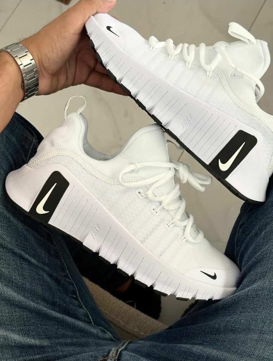 Sneakers blancs unisexes Nike