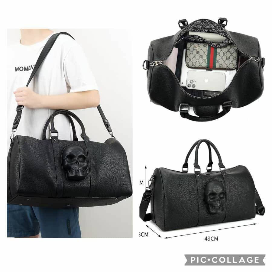 Scarl leather bag