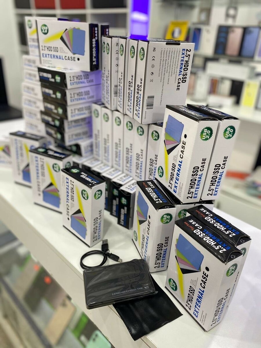 500GB external hard drive