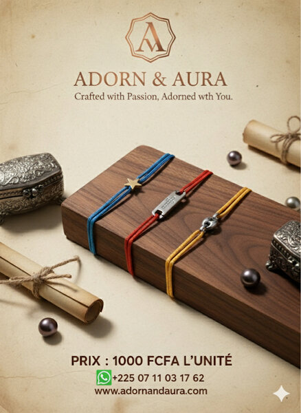 Bracelets en Cordon Coloré