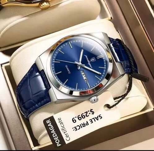 Montre Homme Élégante Quartz