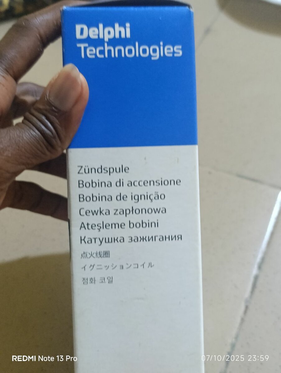 Bobine d'Allumage Delphi